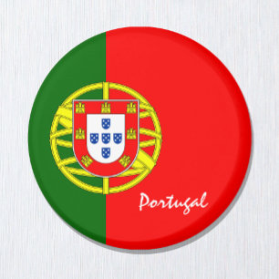 Portuguese flag & Portugal - travel/sports fans Magnet