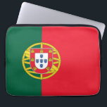 Portuguese flag quality laptop sleeve<br><div class="desc">Flags of the world's nations in high resolution for you to display with pride.</div>