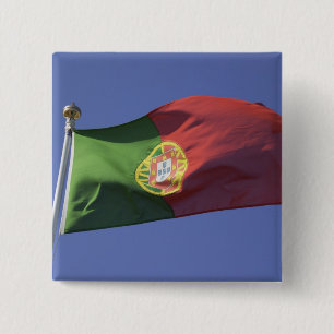 Portuguese Flag RF) 15 Cm Square Badge