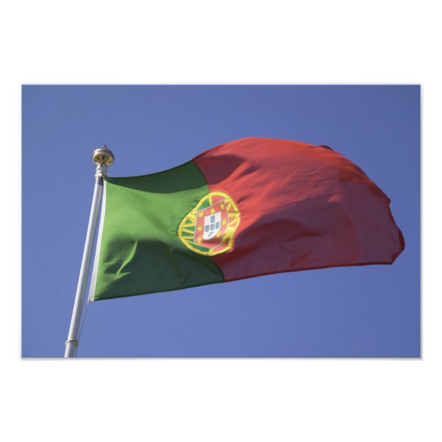 Portuguese Flag RF) Photo Print (Front)
