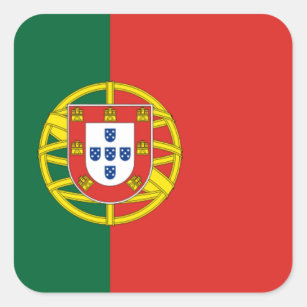 Portuguese flag sticker