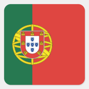 Portuguese flag sticker