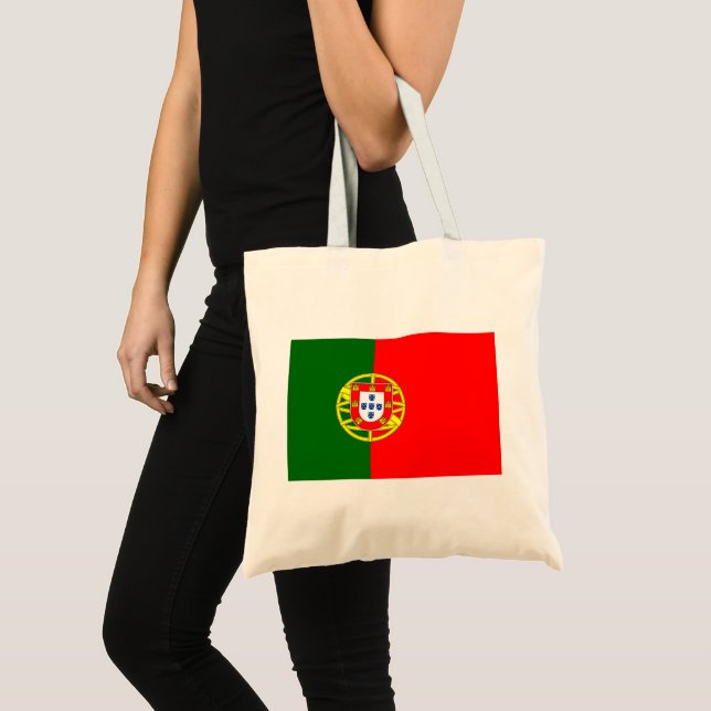 Portuguese Flag Tote Bag (Front (Product))