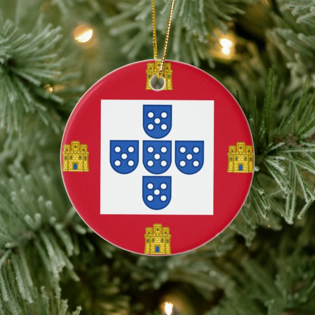 Portuguese folk art ceramic ornament (Tree)