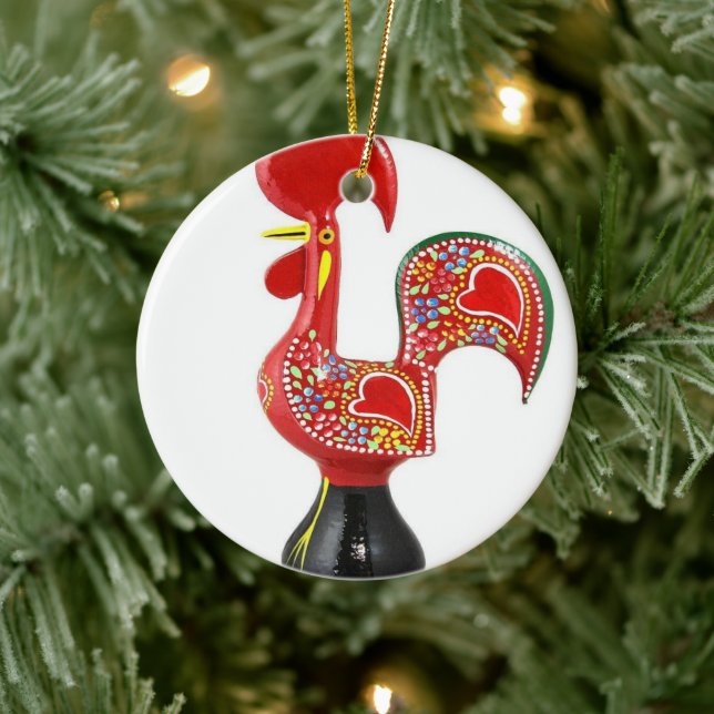  Portuguese folk art Ceramic Tree Decoration (Tree)