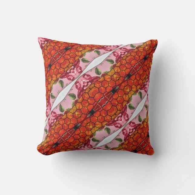 Portuguese folk art cushion (Front)