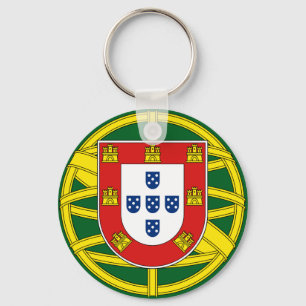 Portuguese folk art key ring