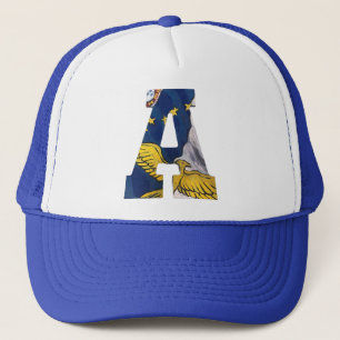 Portuguese folk art trucker hat