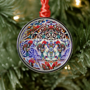 Portuguese folk music metal tree decoration