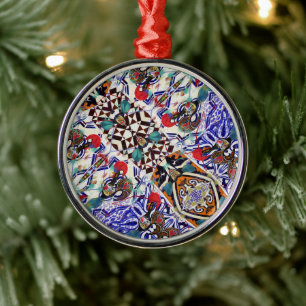 Portuguese folk music metal tree decoration