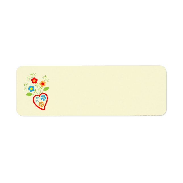 Portuguese folk romantic heart (Front)