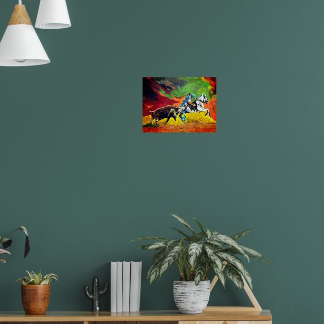 Portuguese forcado poster (Living Room 1)