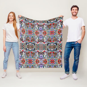 Portuguese Galo de Barcelos  Fleece Blanket