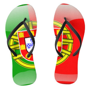 Portuguese glossy flag jandals