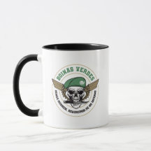 Portuguese Green Beret Skull Paratrooper