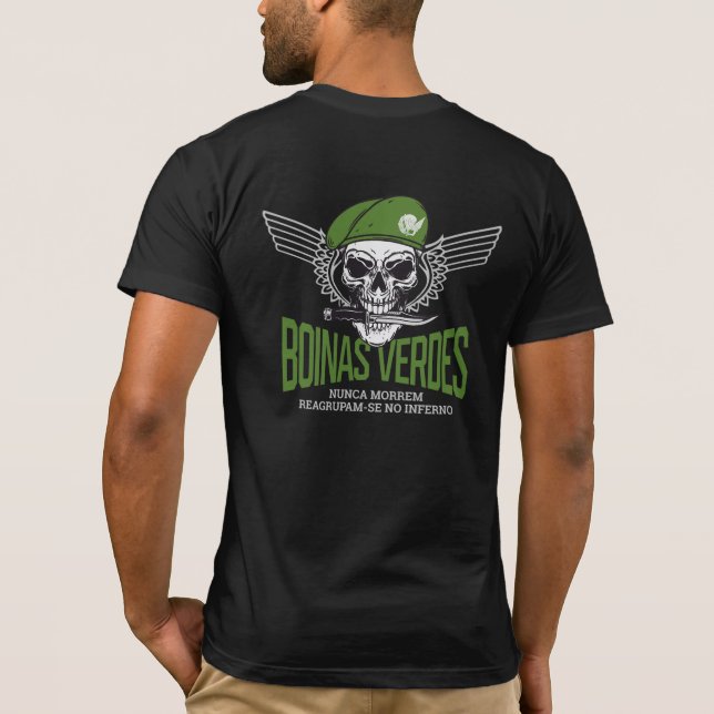 Portuguese Green Berets T-Shirt (Back)