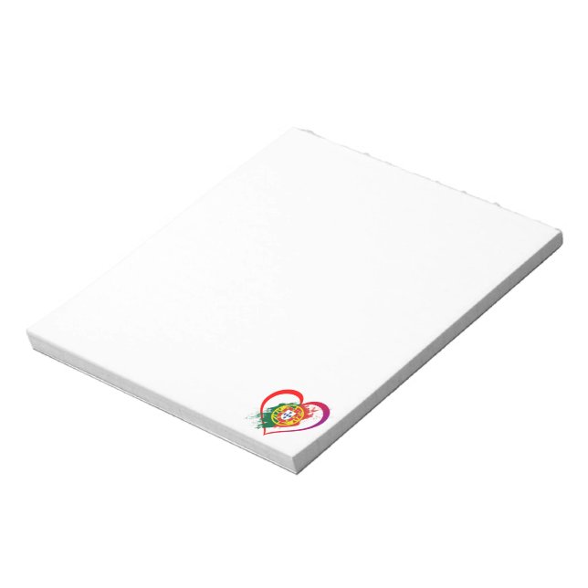 Portuguese heart notepad (Rotated)