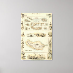 Portuguese Islands in the Atlantic Ocean Canvas Print