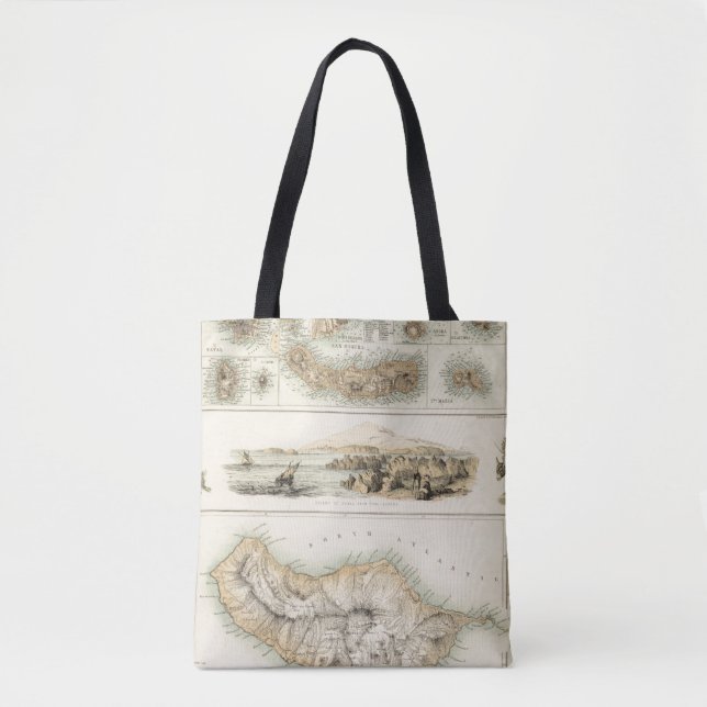 Portuguese Islands in the Atlantic Ocean Tote Bag (Front)