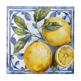 Portuguese Lemon Mediterranean  Tile