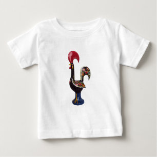 Portuguese Lucky Rooster Baby T-Shirt