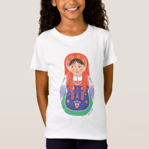 Portuguese Matryoshka Girls' T-Shirt
