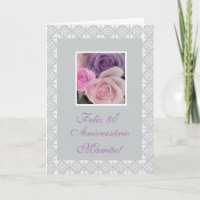 Portuguese - Mother's 80th birthday