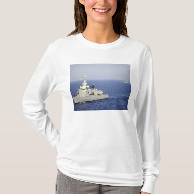 Portuguese navy frigate NRP Bartolomeu Dias T-Shirt (Front)