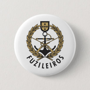 Portuguese Navy Marines "Fuzileiros" 6 Cm Round Badge
