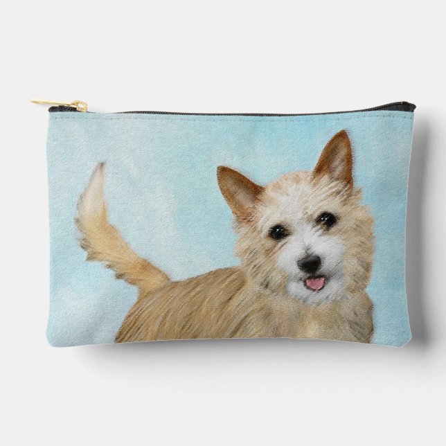 Portuguese Podengo Pequeno Painting Original Art Accessory Pouch (Front)