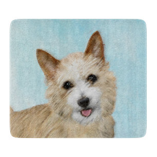 Portuguese Podengo Pequeno Painting - Original Art Cutting Board