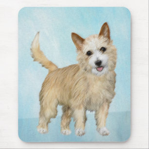 Portuguese Podengo Pequeno Painting - Original Art Mouse Pad