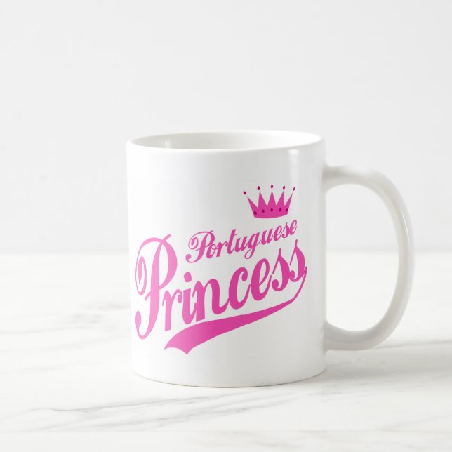 Portuguese Princess Coffee Mug (Right)
