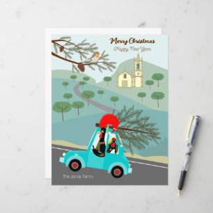 Portuguese Rooster Christmas festive ride