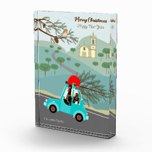 Portuguese Rooster Christmas festive ride Photo Block