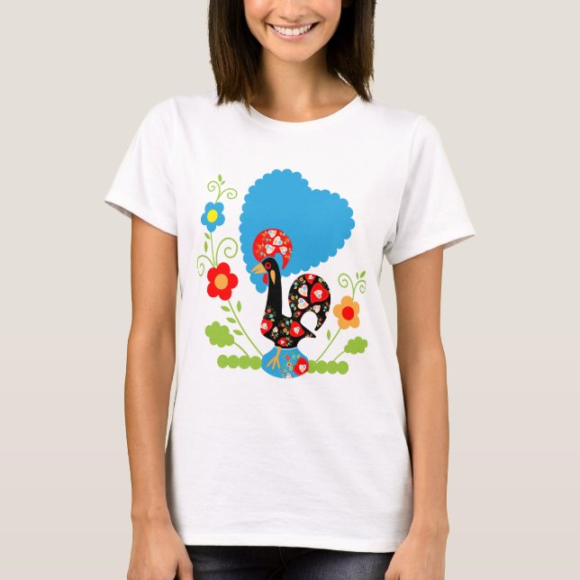 Portuguese Rooster T-Shirt (Front)