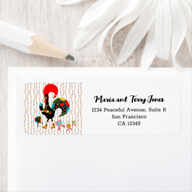 Portuguese Rooster with gifts 1st Birthday Party  (Insitu)