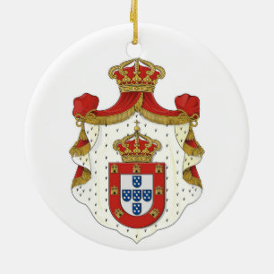Portuguese Royal Coat* of Arms Ornament