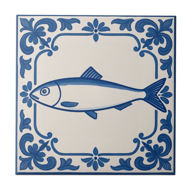 Portuguese sardine -  tile (Front)