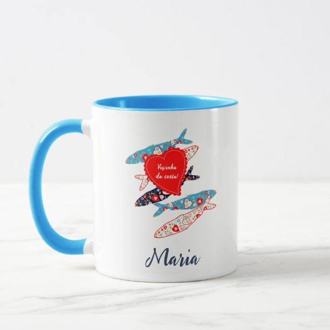 Portuguese sardines mug (Left)