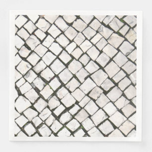 Portuguese Sidewalk / Calçada Portuguesa Napkin