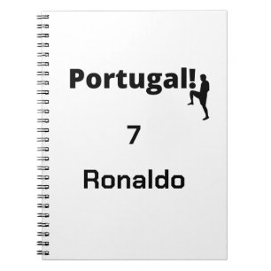 Portuguese Soccer Player customisable Notebook