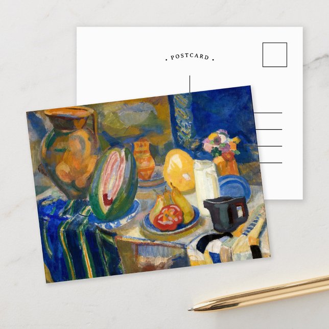 Portuguese Still Life | Robert Delaunay Postcard (Creator Uploaded)