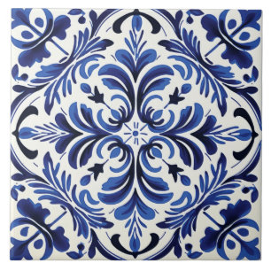 Portuguese style cute pattern tile
