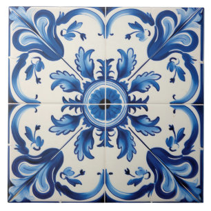 Portuguese style cute pattern  tile