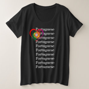 Portuguese sweatshirt plus size T-Shirt