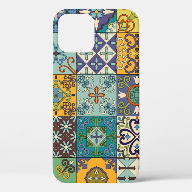 Portuguese Talavera Tile Design Case-Mate iPhone Case (Back)