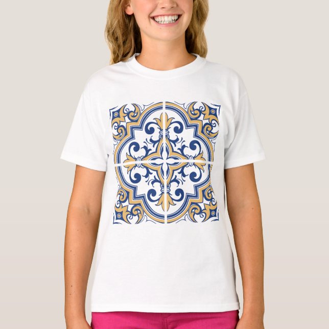 Portuguese tiles 1 T-Shirt (Front)