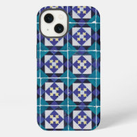 Portuguese Tiles - Azulejo Diamond Geometric