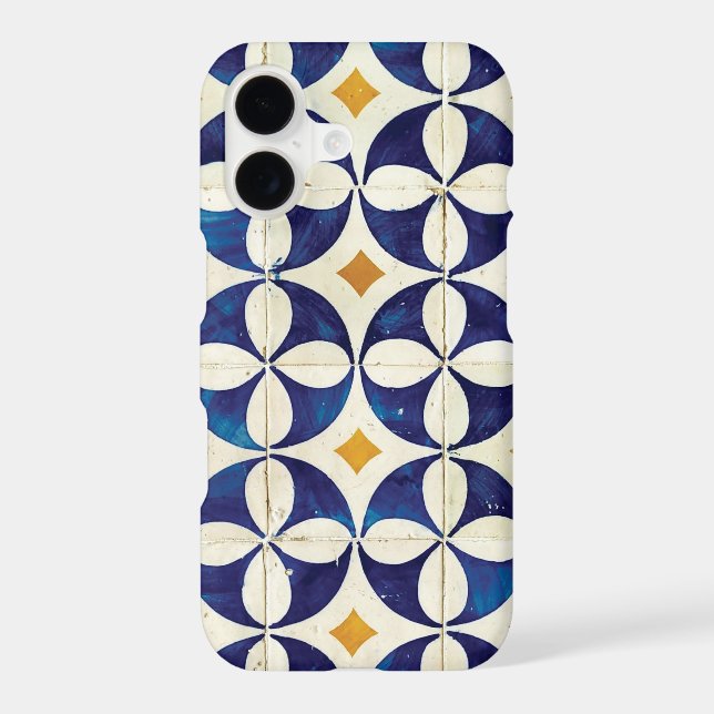Portuguese Tiles - Azulejo Pattern Design Samsung Galaxy Case (Back)
